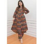 COTTON CO-ORD SET UP-N-DOWN KURTI
