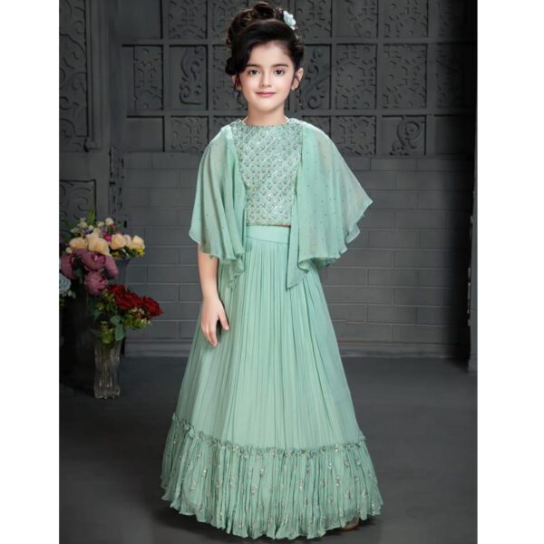 Lahenga -Blouse with Dupatta For KIDS Festive Season
