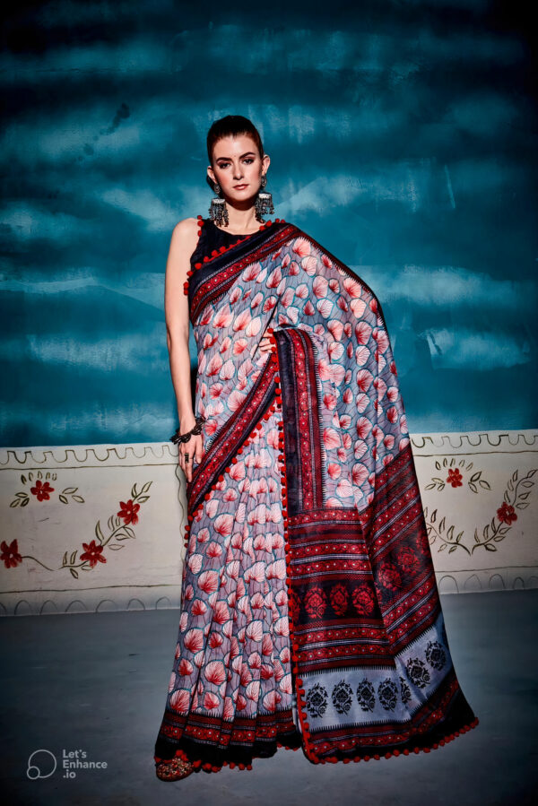 Mul Mul Saree