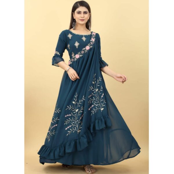 Designer 3 Style Gown (Full Stitch)