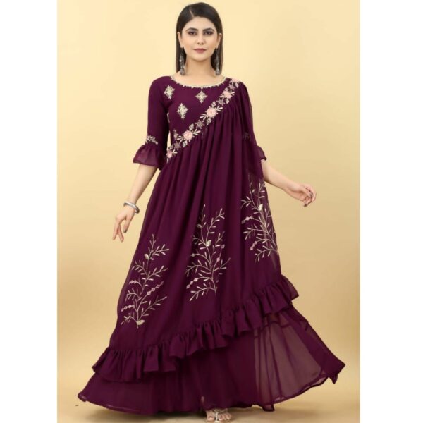 Designer 3 Style Gown (Full Stitch)