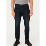 Jeans For Men Cotton Jeans Dark Indigo Blue