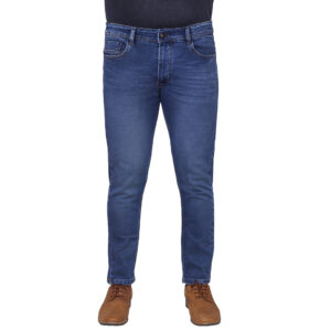 Jeans For Men Cotton Jeans Medium Blue Faded Denim