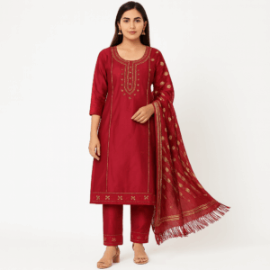 ethnic three-piece suit, festive/party wear